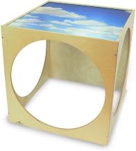 Whitney Brothers WB0212: Acrylic Top Play House Cube, Natural UV, 29" W x 30" D x 29" H