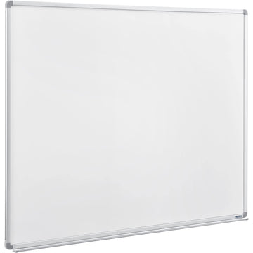 Double Sided Dry Erase Whiteboard - 72 x 48 - Melamine by Global Industrial – 72"W x 48"H, Melamine, White, Model MA2712170MV