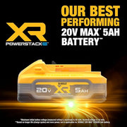 DEWALT 20V MAX XR POWERSTACK / 20V MAX XR / Chrome Battery Packs