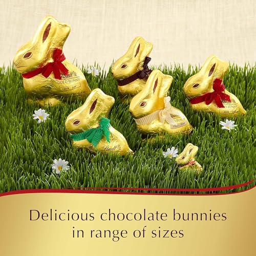 Lindt Milk Chocolate / 3.5 Ounce (Pack of 1) / Bunny Assortment Boxes