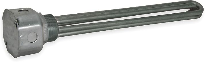 Tempco 316 Stainless Steel Immersion Heater, 1" NPT 6-3/8" D 1000W 120V