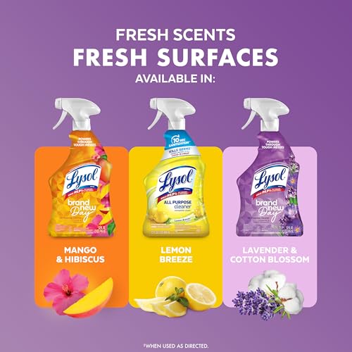 Lysol 32 Fl Oz (Pack of 1) / Lavender / Purple All-Purpose Cleaners