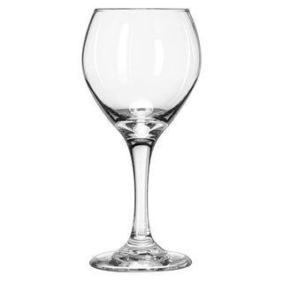 Glassware Perception Red Wine Glass by Libbey – 24 Count (Pack of 1), 10.0 ounces, Glass, Black, Pack of 24