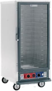 Metro (InterMetro) / Ali - C517-PFC-4 - Metro C517-PFC-4A C5 1 Series 3/4 Height Clear Door Non-Insulated Mobile