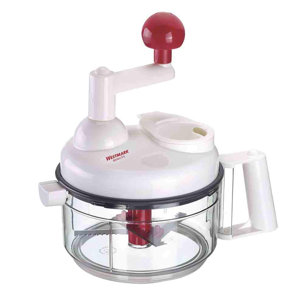 Kitchen Machine Multi-Kulti by Westmark – Professional, Stainless Steel, Gray/White/Red, Model 97142260