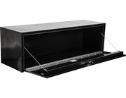 Buyers Products Company Black Gloss / 18 x 18 x 60 Inches / Rectangular, metal, hinged lid, smooth black powder-coated finis Truck Bed Toolboxes