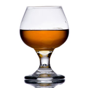 3702 Embassy 5.5 oz Brandy Glass by Libbey – 2.87 inches (width) x 4.125 inches (height), 5.5 ounces, Glass, Clear, Pack of 6