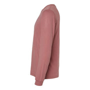BELLA+CANVAS Mens Triblend Long Sleeve Tee by Bella + Canvas – 3X-Large, Polyester/airlume, Mauve Triblend, Model BNC-3513