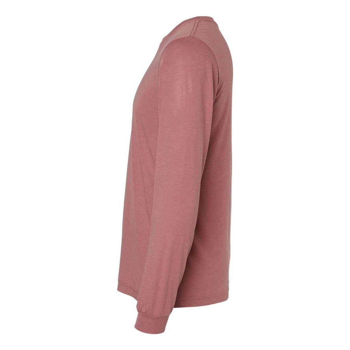 BELLA+CANVAS Mens Triblend Long Sleeve Tee by Bella + Canvas – 3X-Large, Polyester/airlume, Mauve Triblend, Model BNC-3513