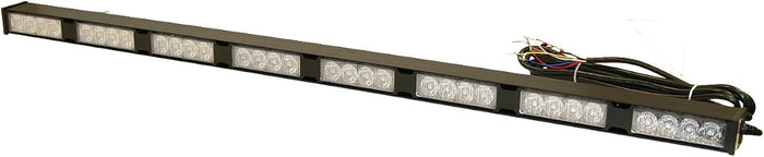 Buyers Products 8894047, 46.5 Inch LED Strobe Traffic Advisor, 22 Flash Patterns, Light Bar for ATV, UTV, Work Trucks and Trailers, Utility Truck, Heavy Duty, Off Road, Amber