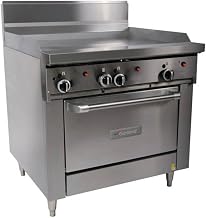 Garland U36-G36S U Series 36" Gas Restaurant Range with 36" Griddle & (1) Storage Base