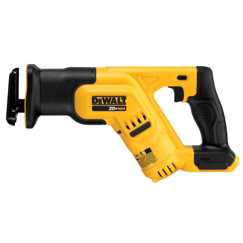 20V MAX Cordless Reciprocating Saw by DEWALT – One Size, Blend, Multi, Model DCS387B