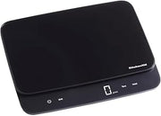 KitchenAid KQ917 High Capacity Glass Surface Digital Kitchen and Food Scale, 30 Pound Capacity and Precision, Grams, Ounces, Pounds, Fluid Ounces & Milliliters, LED, Tare Function, Black