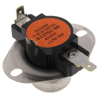 B13701-88 - OEM Furnace Replacement Limit Switch L170 by AMANA – Metal, Black, Model Replaces Amana # B13701-88