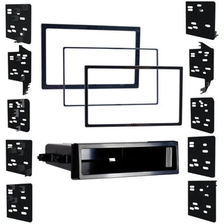 Multi Kit for Toyota 1984– by Metra – ABS plastic, Black, Model 99-8104