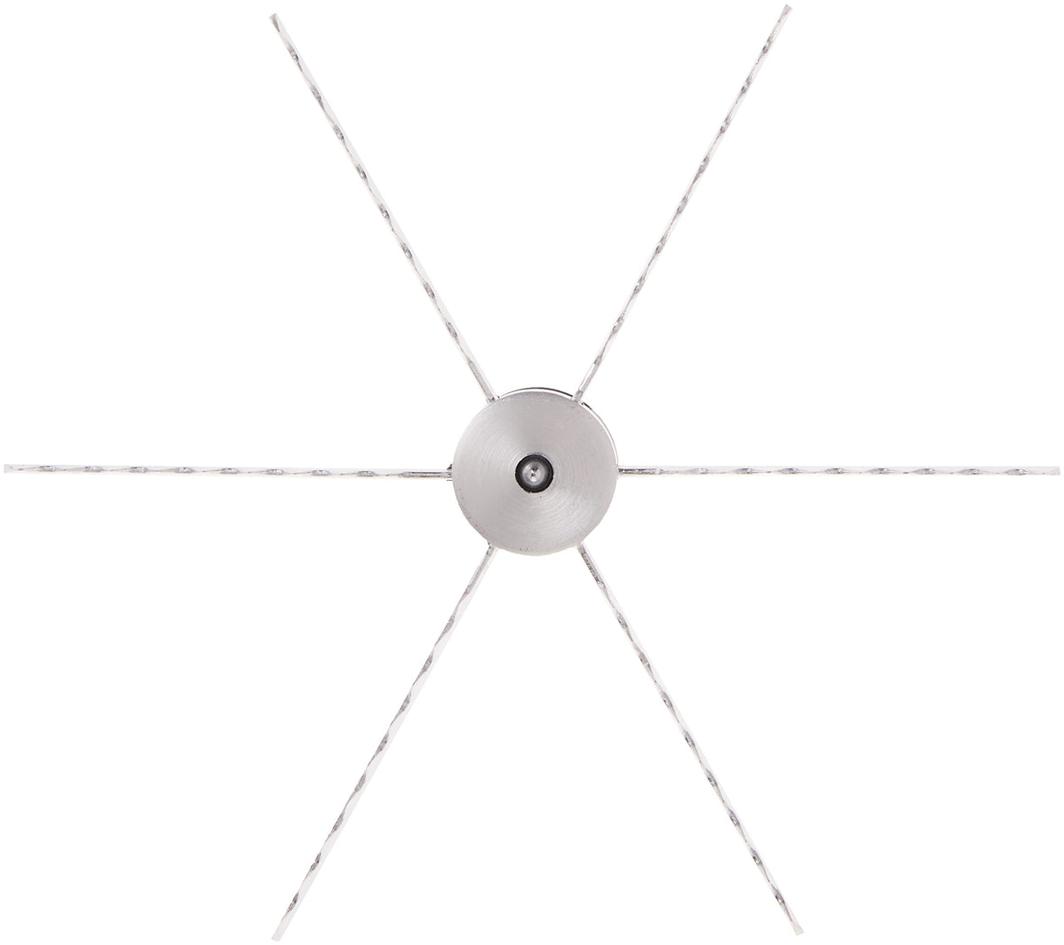Winco 6 Cut (Pack of 12) / Aluminum / 1 Cake, Pie & Pastry Servers