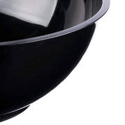 Round Serving Bowls - 160 Oz | 12" | Black | Pack of by Fineline settings – 160.0 ounces, Polypropylene (PP), Black, Model HPB12610PP.BK