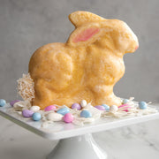 Easter Bunny 3-D Formed Aluminum 2 Piece Cake Pan by Nordic Ware – 3 Cup, 3.0 cups, Aluminum, Natural Aluminum, Model 41200