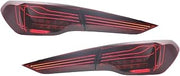 For BMW 4 Series G22 G23 G26 G82 G83 M4 2020-2024 CSL Tail Light Assembly Modified LED Daylight Turn Signal(Red)