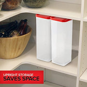 Stock Your Home Red / 13.5 x 5.2 x 5.2 inches / 369.0 cubic_inches Bread Boxes