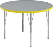 Correll Laminate Activity Tables with Gray Granite Finish A36TF-RND-15-14-38
