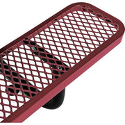 Global Industrial Red / 72 x 30 x 29.5 inches / Industrial Picnic Tables