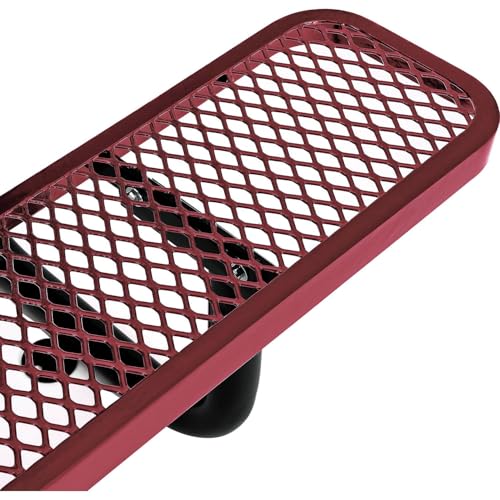 Global Industrial Red / 72 x 30 x 29.5 inches / Industrial Picnic Tables