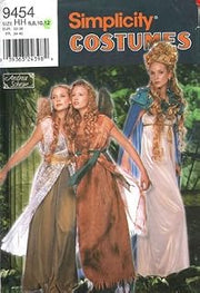 Simplicity 9454 Misses' Fairy Costumes; Sizes 6-12 Bust 32.5 - 36