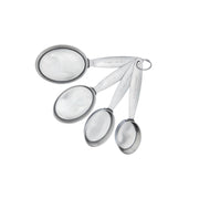 Stainless Steel Measuring Cup Set by Cuisipro – 8 inches, 1 cups, Stainless Steel, Silver, Pack of 4