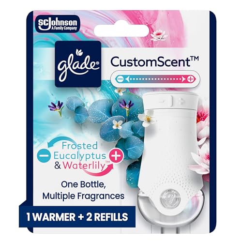 Glade Eucalyptus & Waterlily / 1.34 Fl Oz (Pack of 1) / Green Electric