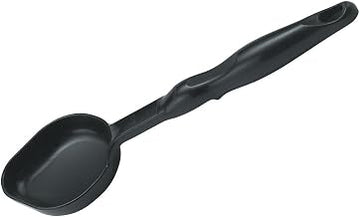 Vollrath 5292820 Nylon Oval Solid Spoodle, Black, 4 Oz., 12-3/8" Length