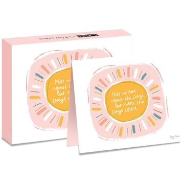 Peace of Werk Boxed Note Cards () by Lang – Other, pink, Pack of 13, Model 1005379