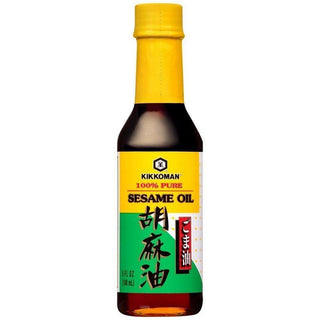 Sesame Oil, 100% Pure, Pack of 12, Size - 5 FZ, Quantity - 1 Case12 by Kikkoman – One Size, Plastic, No Color, Model 00012521