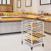 ReunionG 10 Tiers / Silver / Modern Standing Shelf Units