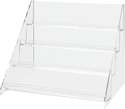 HUBERT 4 Tier Acrylic Step Display, 54885