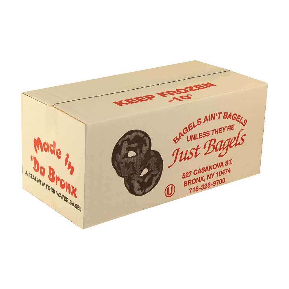 Blueberry Bagel by Just Bagels – 4 Ounce", Pack of 48
