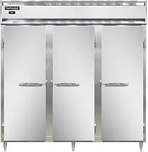 DL3R-SS Designer Line Three Section Reach In Refrigerator, Full Stainless