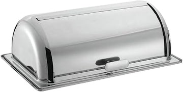 HUBERT Full Size Stainless Steel Roll Top Chafer Cover