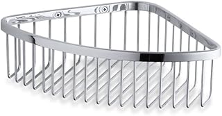 Kohler 1897-S Shower Basket, Large, Corrosion Resistant, Mounting Hardware Included, Durable, Polished Stainless Steel