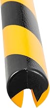 Global Industrial Edge Bumper Guard, Type B, 39-3/8"L, Yellow & Black