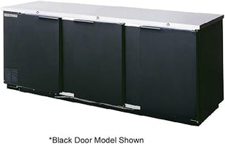 Beverage-Air 79" Stainless Refrigerated Backbar Storage Cabinet