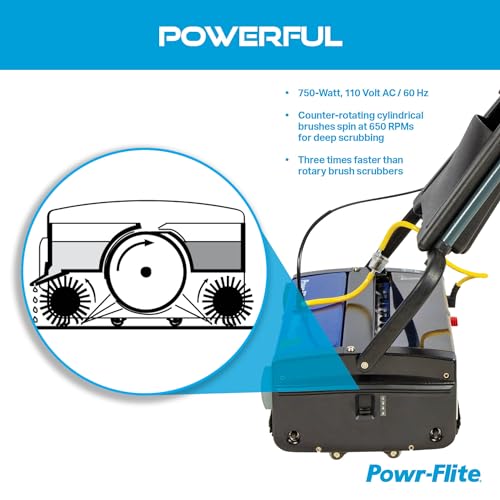 Powr-Flite Extra Large / Blue / Contemporary Floor Buffers & Parts