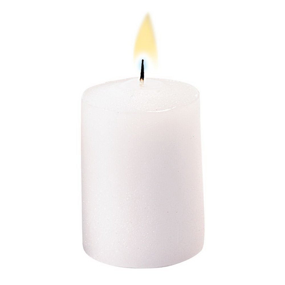 Cream 15 Hour Votive Creme Candle - 144 per case. by Sterno – 15 hour, synthetic, Wax, White, Pack of 144, Model 40106