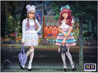 Masterbox Kawaii Fashion Leaders. Minami and MAI 1/35 Master Box 35187 Two Figures New