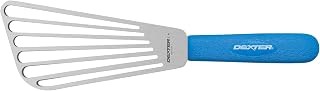 Dexter-Russell Outdoors 61/2" x 3" High-Heat Slotted Fish Turner, Blue (19673H)