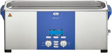 Elmasonic 103 3325 P70H Dual Frequency Ultrasonic Cleaner for Lab & Industrial Use with Digital Display, Four Modes, Heater, Drain & Timer, 1.8 gal Tank