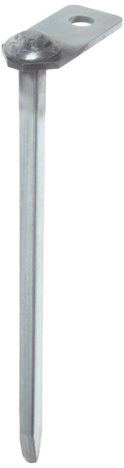 Industrial Safety Products Flagstaff Steel Stake Mount with Bright Zinc Finish (Pack of 1) by Checkers – Alloy Steel, zinc, Model FS7050