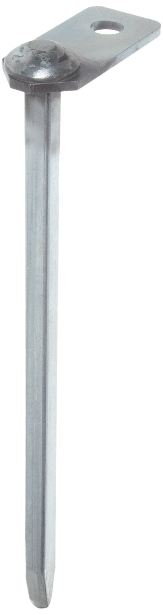 Industrial Safety Products Flagstaff Steel Stake Mount with Bright Zinc Finish (Pack of 1) by Checkers – Alloy Steel, zinc, Model FS7050