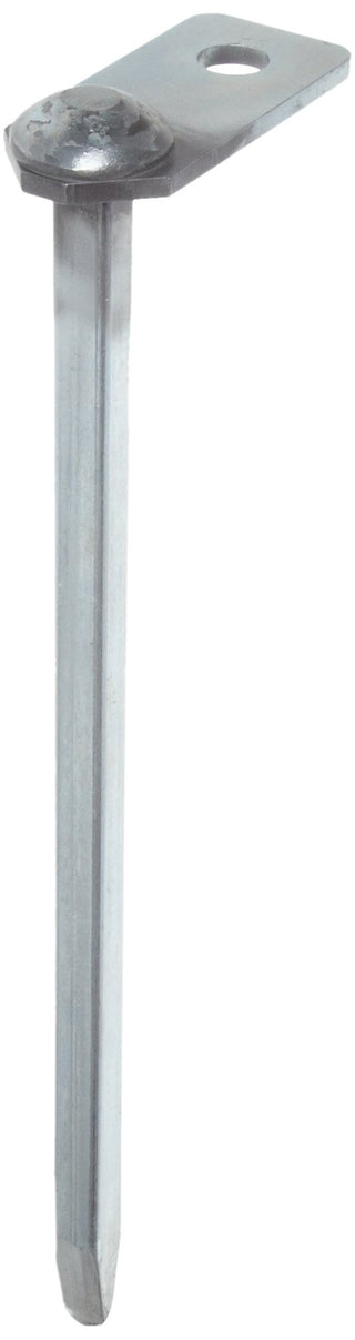 Industrial Safety Products Flagstaff Steel Stake Mount with Bright Zinc Finish (Pack of 1) by Checkers – Alloy Steel, zinc, Model FS7050