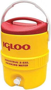 Igloo Beverage Cooler 2 Gal Yellow/Red
